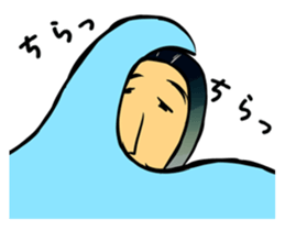 fish with a human looking face sticker #2578415