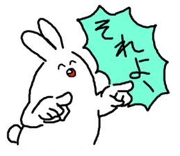 response rabbit sticker #2578504