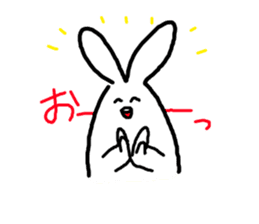 response rabbit sticker #2578520