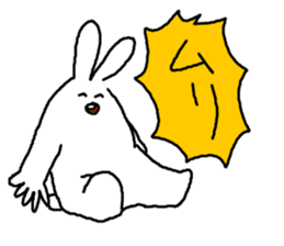 response rabbit sticker #2578522