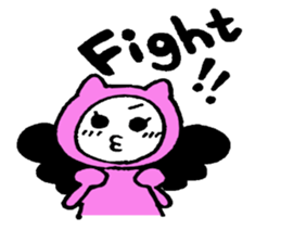 A fairy,milk and chocolate of the cat sticker #2578550