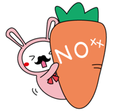 Mustache Animals sticker #2578656