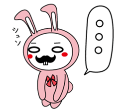 Mustache Animals sticker #2578678