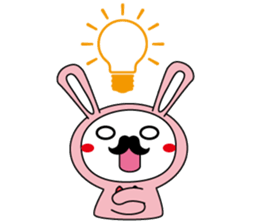 Mustache Animals sticker #2578679