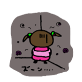 high tension girl sticker #2578747