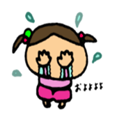 high tension girl sticker #2578749