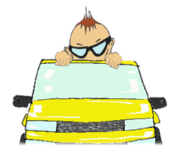 Little-Red-wagon BABY ver.2 sticker #2578841