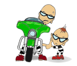 Little-Red-wagon BABY ver.2 sticker #2578843