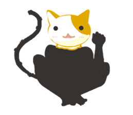 Horse cat sticker #2578886