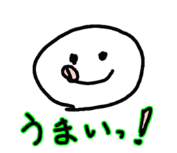 Pure heart Maruko-chan sticker #2578996