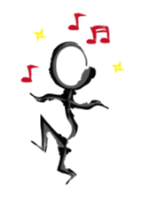 brush human sticker #2579026