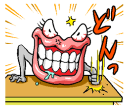 Parent and child "TARARO" of the ghost. sticker #2579174