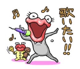 Parent and child "TARARO" of the ghost. sticker #2579196