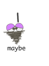 Bagworm chan English version of market sticker #2579814