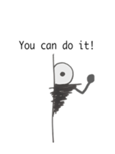 Bagworm chan English version of market sticker #2579818