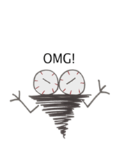 Bagworm chan English version of market sticker #2579819