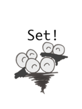 Bagworm chan English version of market sticker #2579821