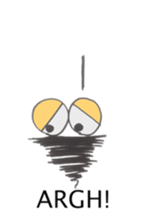 Bagworm chan English version of market sticker #2579825