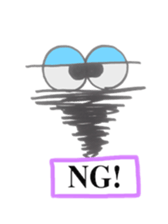 Bagworm chan English version of market sticker #2579832