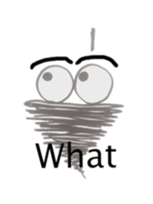 Bagworm chan English version of market sticker #2579836