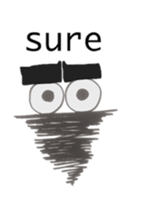 Bagworm chan English version of market sticker #2579840