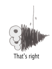 Bagworm chan English version of market sticker #2579842