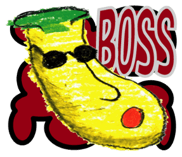 Good luck!Banana sticker #2580439