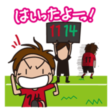 funny football sticker by taruzou sticker #2580612