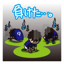 funny football sticker by taruzou sticker #2580645