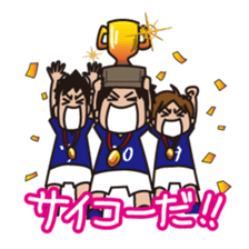 funny football sticker by taruzou sticker #2580646