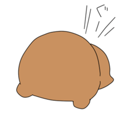 Bear's sticker drawn when a desperate sticker #2580656