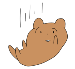 Bear's sticker drawn when a desperate sticker #2580660