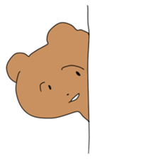 Bear's sticker drawn when a desperate sticker #2580663