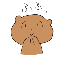 Bear's sticker drawn when a desperate sticker #2580675