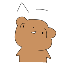 Bear's sticker drawn when a desperate sticker #2580676