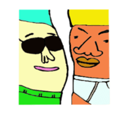 Buddy-buddy bodies sticker #2580731