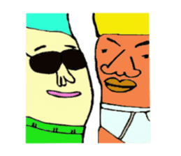 Buddy-buddy bodies sticker #2580731