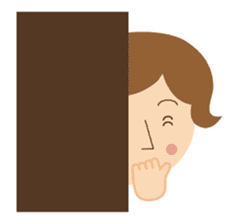 Short bob haircuts woman sticker #2581430