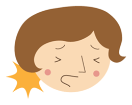 Short bob haircuts woman sticker #2581435