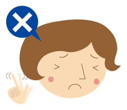 Short bob haircuts woman sticker #2581437