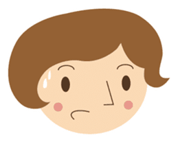 Short bob haircuts woman sticker #2581445