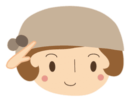 Short bob haircuts woman sticker #2581446