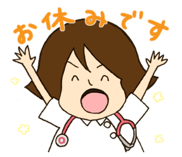 We are nurses. sticker #2581654