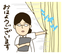 We are nurses. sticker #2581663