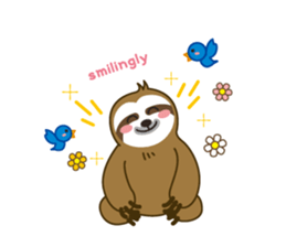 sloth kid's "non" English version sticker #2581818