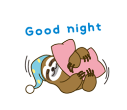 sloth kid's "non" English version sticker #2581824