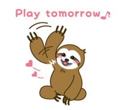 sloth kid's "non" English version sticker #2581832