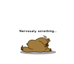 sloth kid's "non" English version sticker #2581846