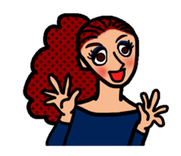 Fashionable Girl (World Edition) sticker #2581848