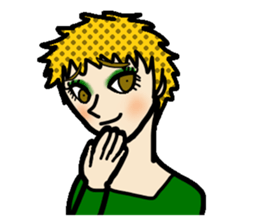 Fashionable Girl (World Edition) sticker #2581849